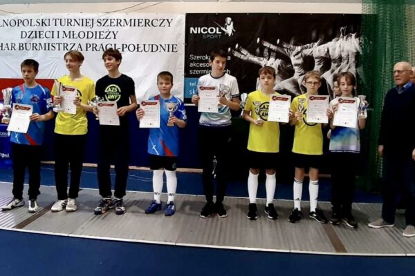 Ogólnopolski Turniej Szermierczy o Puchar Burmistrza Pragi-Południe – wyniki