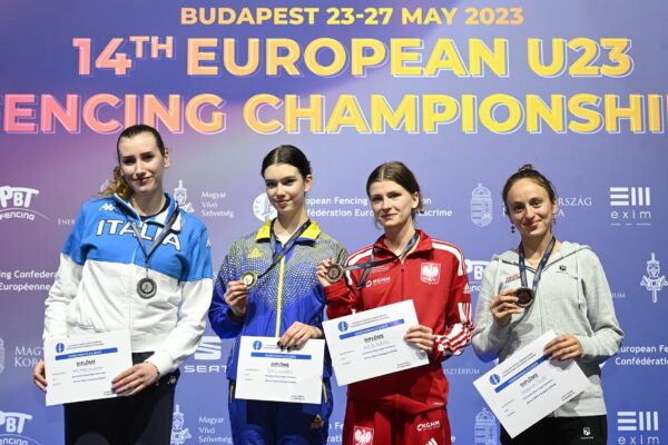 MME w Budapeszcie: Alicja Klasik brązową medalistką! Dwóch florecistów w ćwierćfinale!